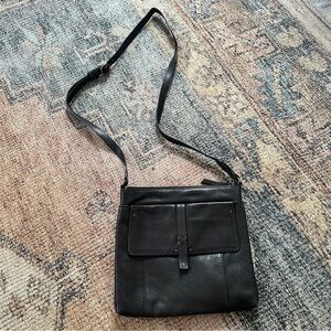 Lucky Brand Black Leather Crossbody